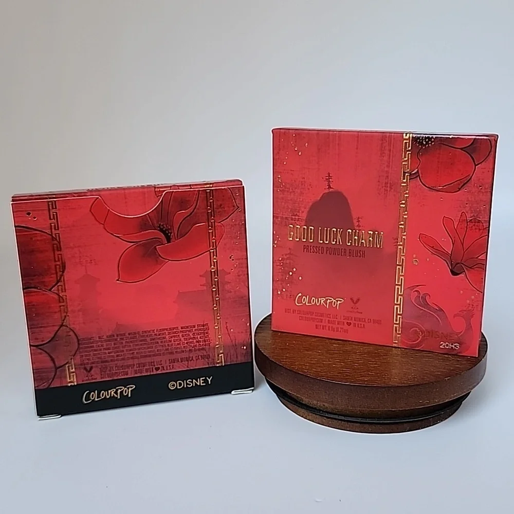 Colourpop Disney Mulan Pressed Powder Blush - Good Luck Charm - Limited Edition